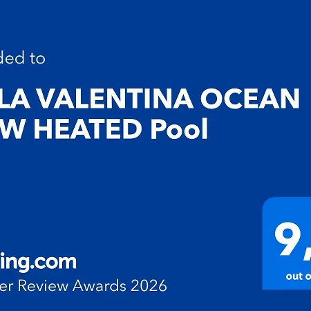 Valentina Ocean View Heated Pool Villa Costa Adeje (Tenerife)