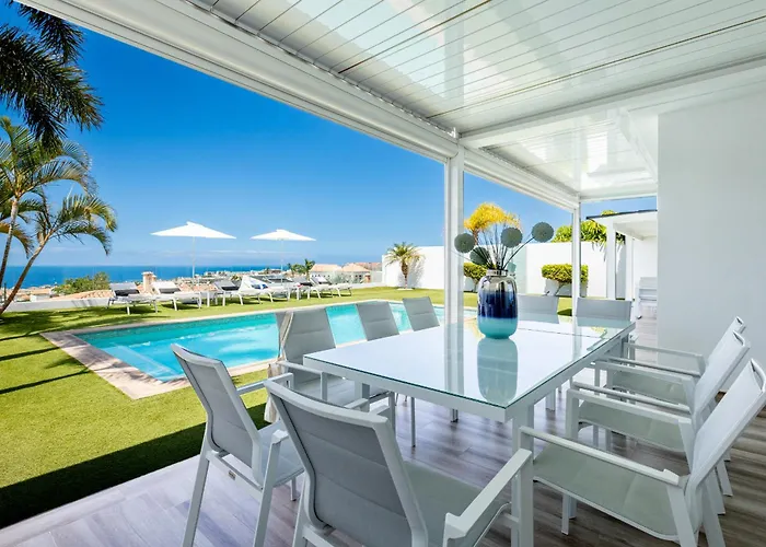 Villa Valentina Ocean View Heated Pool Costa Adeje